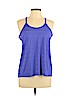 Nike 100% Recycled Polyester Blue Active Tank Size L - photo 1