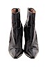 Manolo Blahnik 100% Leather Black Ankle Boots Size EU 39 1/2 - photo 2