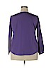 Anthony Richards 100% Polyester Purple Long Sleeve Blouse Size 18 (petite) - photo 2