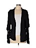 MICHAEL Michael Kors 100% Cotton Black Cardigan Size L - photo 1