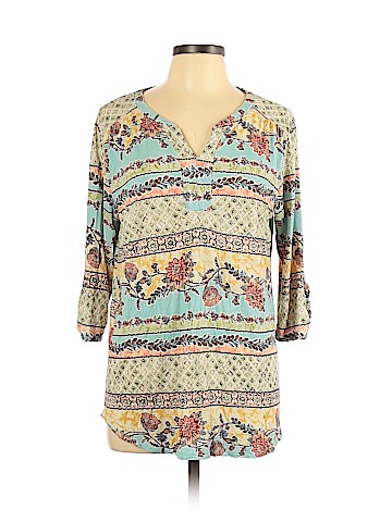 Dept222 3/4 Sleeve Blouse (view 1)