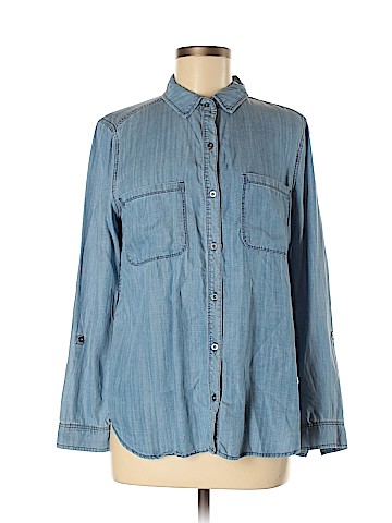 Staccato Long Sleeve Button-Down Shirt (view 1)