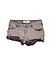Hollister Gray Denim Shorts Size 5 - photo 1