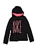 Nike 100% Polyester Graphic Black Pullover Hoodie Size L (youth) - photo 1