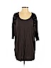 H&M 100% Viscose Gray Casual Dress Size S - photo 1