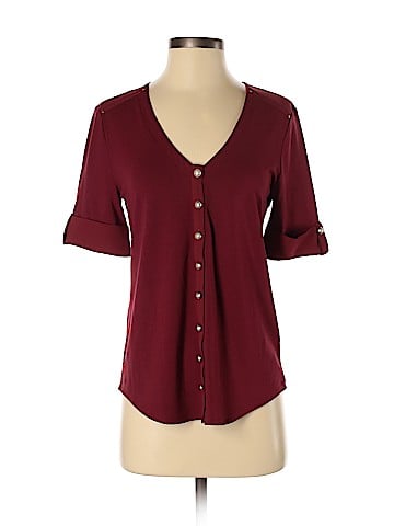 White House Black Market 3/4 Sleeve Top (view 1)