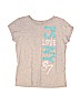P.S. From Aeropostale 100% Cotton Graphic Gray Short Sleeve T-Shirt Size L (youth) - photo 1