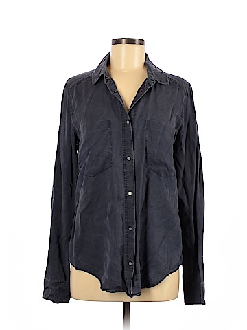 T by Alexander Wang Long Sleeve Button-Down Shirt (view 1)