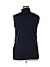 Croft & Barrow Blue Sleeveless Turtleneck Size 1X - photo 2