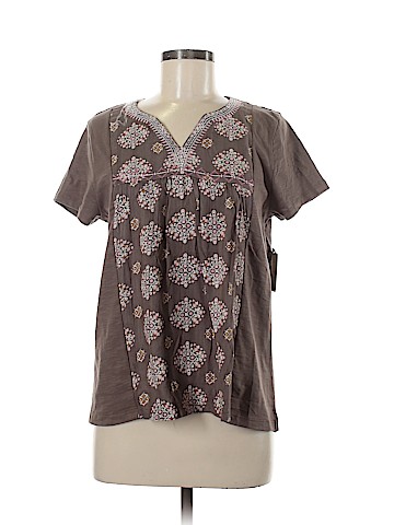 St. John's Bay Short Sleeve Top (view 1)