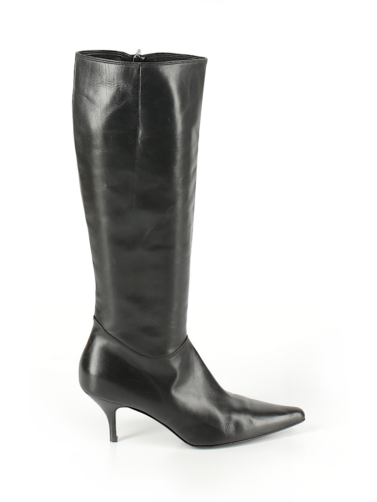 Anne Klein Black Boots Size 8 - photo 1