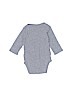 OshKosh B'gosh 100% Cotton Gray Long Sleeve Onesie 0-3 MO / 3 MO - photo 2