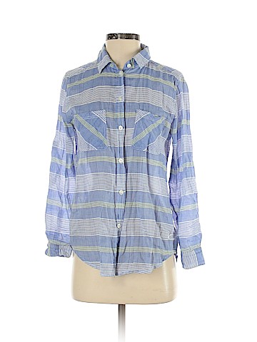 American Eagle Outfitters Long Sleeve Button-Down Shirt (view 1)