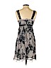 Ann Taylor LOFT 100% Cotton Gray Casual Dress Size 2 (petite) - photo 2