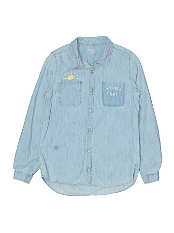 Gap Kids Long Sleeve Button-Down Shirt (view 1)