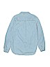 Gap Kids 100% Polyester Blue Long Sleeve Button-Down Shirt Size 13 - 14 - photo 2