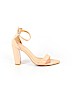 Wild Diva Tan Heels Size 8 - photo 1