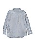 Baby Gap 100% Cotton Checkered-gingham Blue Long Sleeve Button-Down Shirt Size L (kids) - photo 2