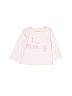 TU 100% Cotton Pink Long Sleeve T-Shirt Size 3-6 mo - photo 1