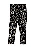 Wonder Nation Stars Black Leggings Size 10 - 12 - photo 1