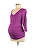 Old Navy - Maternity Purple Long Sleeve Top Size M - photo 1
