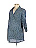Old Navy - Maternity 100% Cotton Blue Long Sleeve Blouse Size M - photo 1