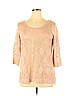 Maurices 100% Acrylic Tan 3/4 Sleeve Top Size XL - photo 1