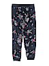 Mudd Floral Black Sweatpants Size 12 - photo 2