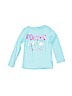 Carter's 100% Cotton Graphic Blue Long Sleeve T-Shirt Size 3T - photo 1