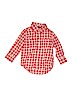 Baby Gap Red Short Sleeve Button-Down Shirt Size 2 - photo 1