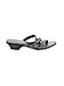 London Fog Black Sandals Size 10 - photo 1