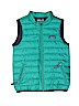 Patagonia 100% Polyester Green Vest Size 4T - photo 1