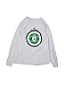 Adidas 100% Cotton Gray Long Sleeve T-Shirt Size 10 - 12 - photo 1