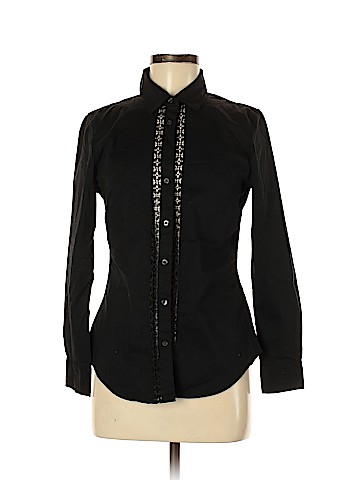 Banana Republic Factory Store Long Sleeve Button-Down Shirt (view 1)