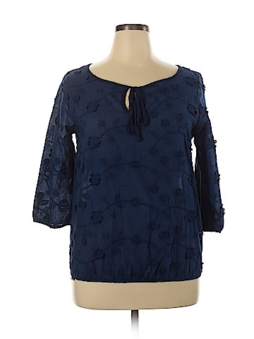 SJS 3/4 Sleeve Blouse (view 1)