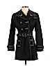 Banana Republic 100% Cotton Black Trenchcoat Size S (petite) - photo 1