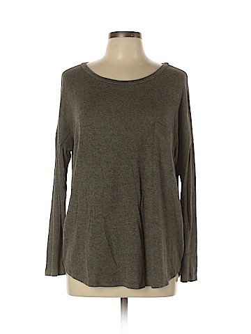 Aqua Long Sleeve T-Shirt (view 1)