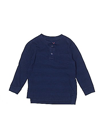 Cat & Jack Long Sleeve Henley (view 1)