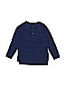 Cat & Jack Blue Long Sleeve Henley Size 4T - photo 1