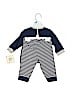Little Me 100% Cotton Blue Long Sleeve T-Shirt 3-6 MO / 6 MO - photo 2