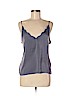 Topshop 100% Polyester Gray Sleeveless Blouse Size 8 - photo 1