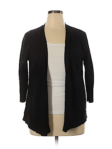 St. John's Bay Plus Cardigan (view 1)