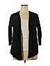 St. John's Bay Plus 100% Cotton Black Cardigan Size XL - photo 1