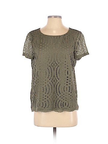 J. Crew Factory Store Short Sleeve Blouse (view 1)