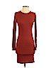 Forever 21 Orange Casual Dress Size S - photo 1