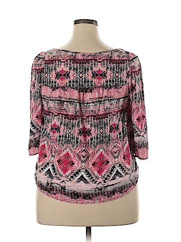 Cato 3/4 Sleeve Blouse (view 2)