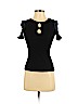 Tory Burch Black 3/4 Sleeve Top Size XS - photo 1