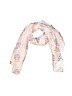 Unbranded 100% Polyester Floral White Scarf One size - photo 1