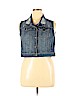 rue21 Blue Denim Vest Size XL - photo 1