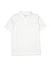 Lands' End 100% Polyester White Short Sleeve Polo Size 10 - 12 - photo 1